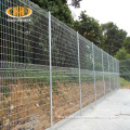 Garden fences/polyester coating roll top fence